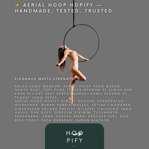 Aerial Hoop Hoopify — Handmade, Tested, Trusted